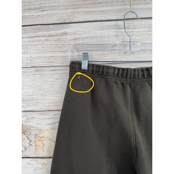 Esentials Fear of God Jogger Sweatpants Adult Size Small Gray Brown Drawstring - Picture 6 of 12